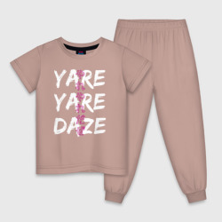 Детская пижама хлопок Yare Yare Daze