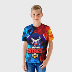 Детская футболка 3D Brawl Stars Эдгар - фото 2