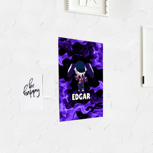 Постер Brawl Stars Edgar - фото 3