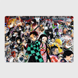 Магнитный плакат 3Х2 Клинок рассекающий демонов: персонажи