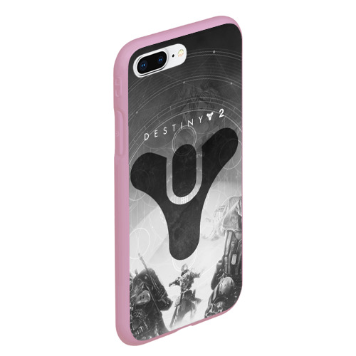 Чехол для iPhone 7Plus/8 Plus матовый Destiny, цвет розовый - фото 3