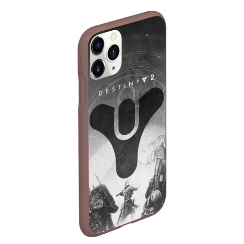 Чехол для iPhone 11 Pro Max матовый Destiny, цвет коричневый - фото 3