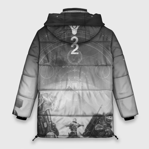 Женская зимняя куртка Oversize Destiny, цвет светло-серый - фото 2