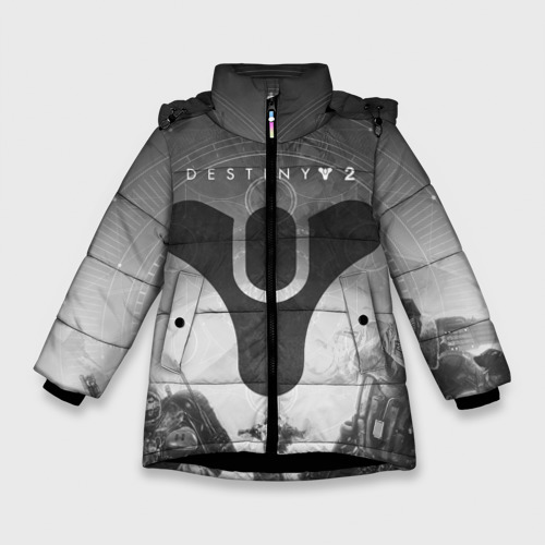 Зимняя куртка для девочек 3D Destiny, цвет черный