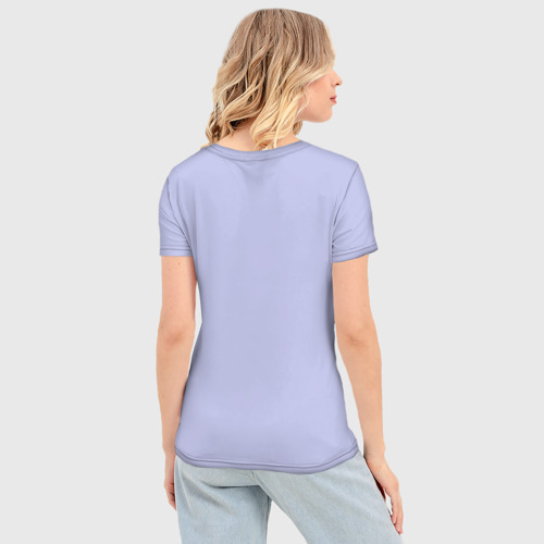 Женская футболка 3D Slim Магический аксолотль, цвет 3D печать - фото 4
