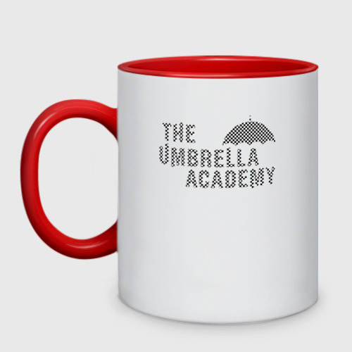 Кружка двухцветная umbrella academy