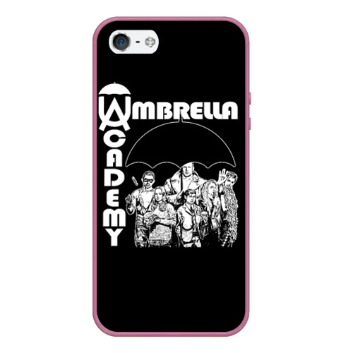 Чехол для iPhone 5/5S матовый umbrella academy