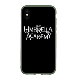 Чехол для iPhone XS Max матовый Umbrella academy