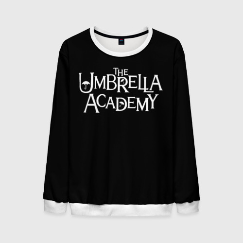 Мужской свитшот 3D Umbrella academy, цвет белый