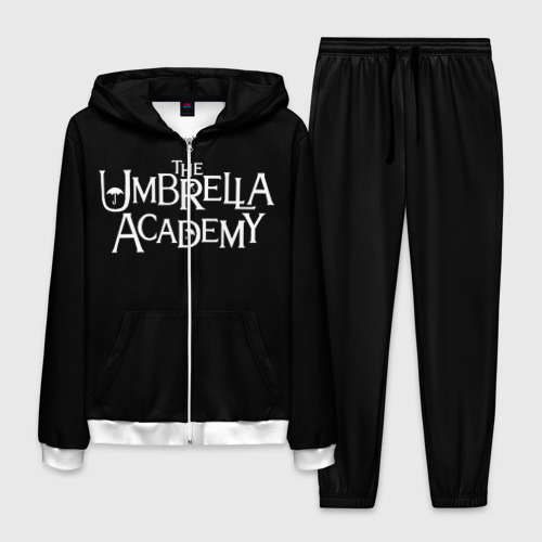 Мужской костюм с принтом Umbrella academy, вид спереди №1