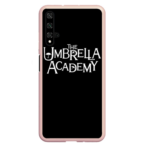 Чехол для Honor 20 Umbrella academy, цвет светло-розовый