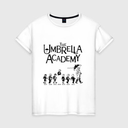 Женская футболка хлопок Академия Амбрелла