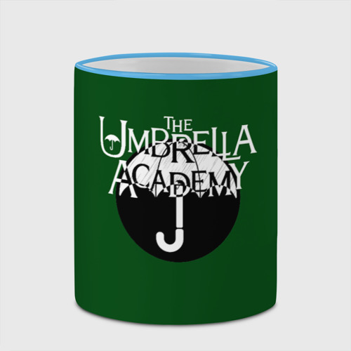 Кружка с полной запечаткой Umbrella academy, цвет Кант небесно-голубой - фото 4