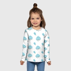 Детский лонгслив 3D Genshin Impact узор - фото 2