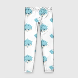 Детские леггинсы 3D Genshin Impact узор