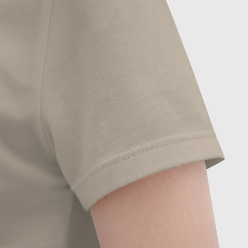 Женская футболка хлопок с принтом АК Амбрелла автографы актёров, фото #4