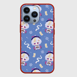 Чехол для iPhone 13 Pro Genshin Impact паттерн чиби
