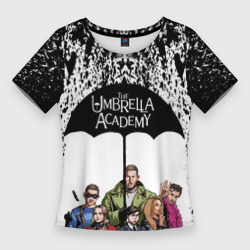 Женская футболка 3D Slim Академия Амбрелла