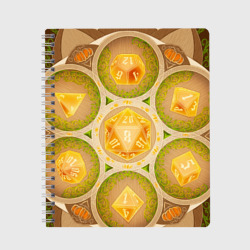 Тетрадь DnD Dices - Pumpkin