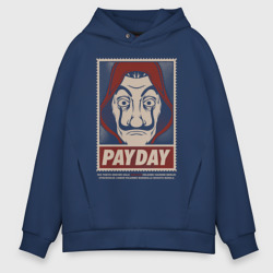 Мужское худи Oversize хлопок Payday Bella Ciao