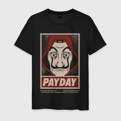 Payday Bella Ciao – Мужская футболка хлопок с принтом купить со скидкой в -20%