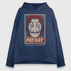 Женское худи Oversize хлопок Payday Bella Ciao