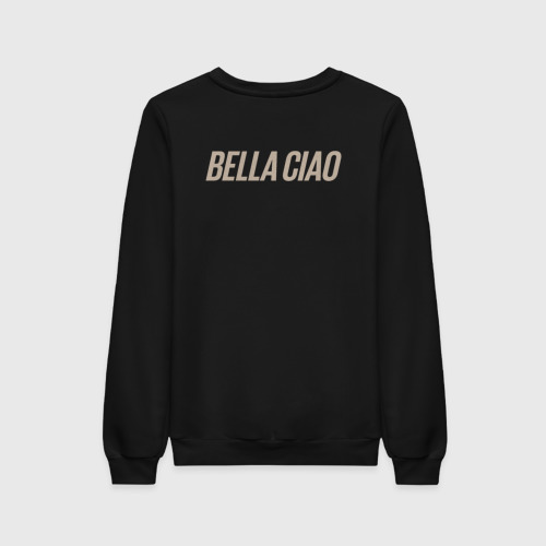 Женский свитшот хлопок Payday Bella Ciao, цвет черный - фото 2