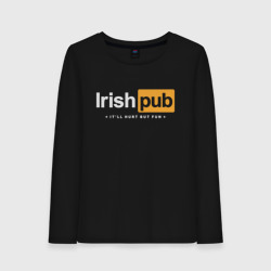 Женский лонгслив хлопок Irish Pub