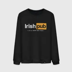 Мужской свитшот хлопок Irish Pub