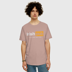 Мужская футболка хлопок Oversize Irish Pub - фото 2