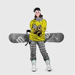 Накидка на куртку 3D Дикая пчела - фото 2