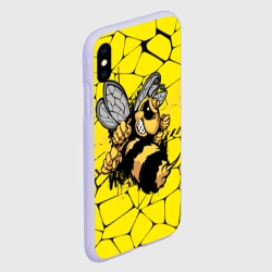 Чехол для iPhone XS Max матовый Дикая пчела - фото 2