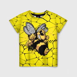 Детская футболка 3D Дикая пчела