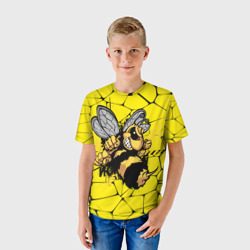 Детская футболка 3D Дикая пчела - фото 2