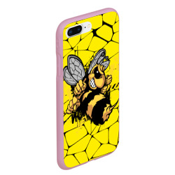 Чехол для iPhone 7Plus/8 Plus матовый Дикая пчела - фото 2