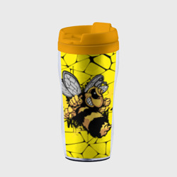 Термокружка-непроливайка Дикая пчела