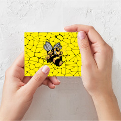 Поздравительная открытка Дикая пчела - фото 2