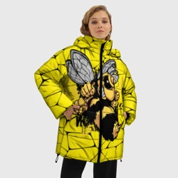 Женская зимняя куртка Oversize Дикая пчела - фото 2