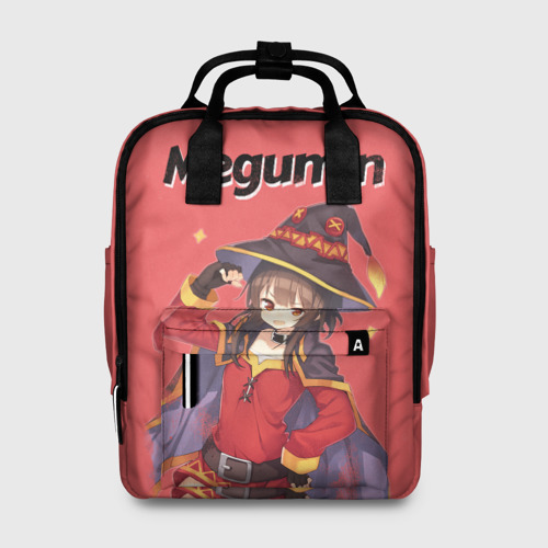 Женский рюкзак 3D Megumin показывает силу