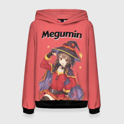 Женская толстовка 3D Megumin показывает силу