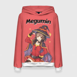 Женская толстовка 3D Megumin показывает силу