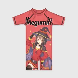 Детский купальный костюм 3D Megumin показывает силу