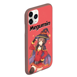 Чехол для iPhone 11 Pro Max матовый Megumin показывает силу - фото 2