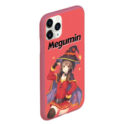 Чехол для iPhone 11 Pro Max матовый Megumin показывает силу - фото 2