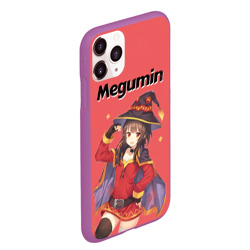 Чехол для iPhone 11 Pro Max матовый Megumin показывает силу - фото 2