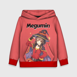 Детская толстовка 3D Megumin показывает силу