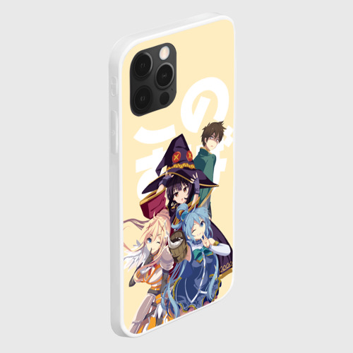 Чехол для iPhone 12 Pro KonoSuba девочки вместе - фото 3