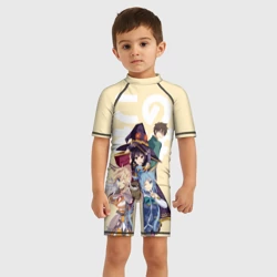 Детский купальный костюм 3D KonoSuba девочки вместе - фото 2