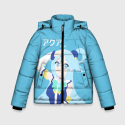 Зимняя куртка для мальчиков 3D Коносуба Аква лого