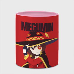 Кружка с полной запечаткой Megumin держит шляпу - фото 2